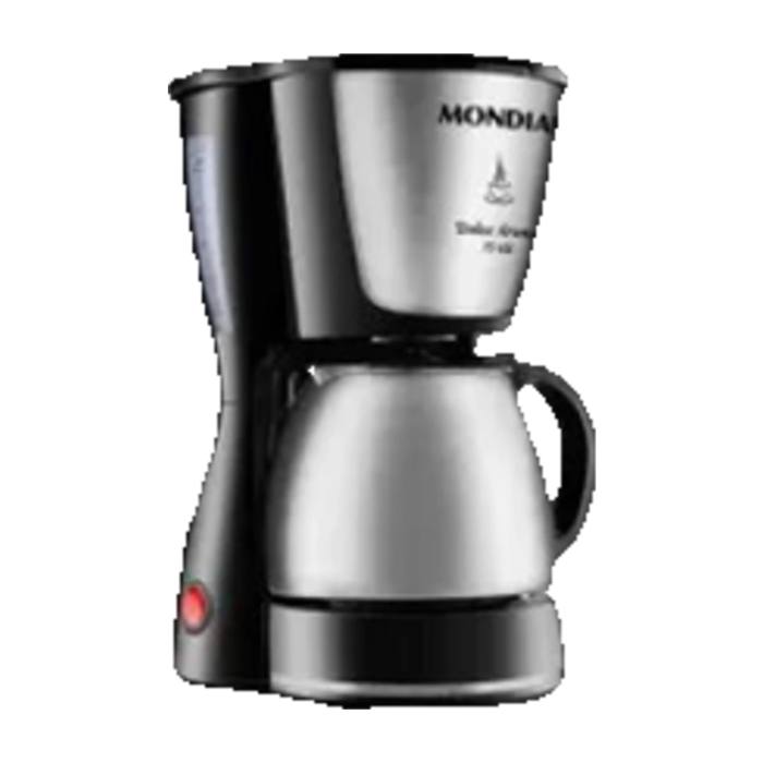 Cafeteira Elétrica Dolce Arome Mondial Inox - 30X - 800W - Várias Cores