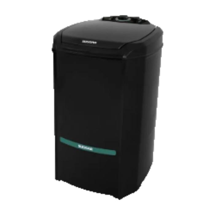 Tanquinho Suggar Lavamax Eco 20Kg - 110V - Preta / Branco