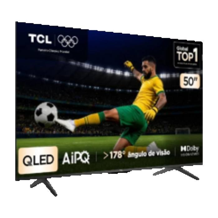 Smart TV 50' TCL 4K, Wi-fi, Bluetooth, Google TV