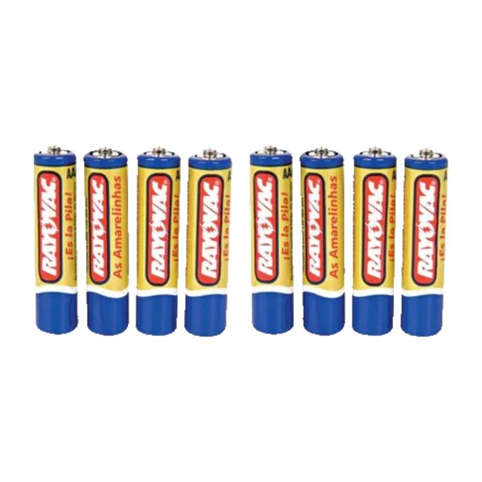 Pilhas Rayovac 8 AA Normal + 8 AAA Palito ou Escolha sua Quantidade