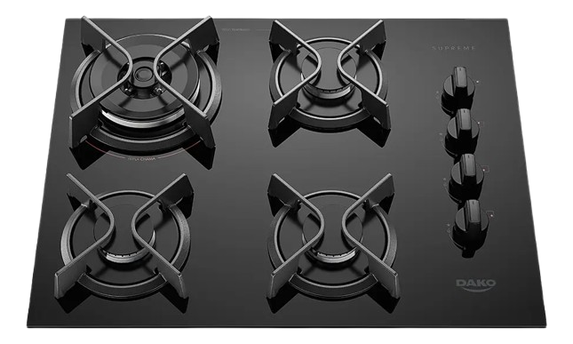 Cooktop Dako 4 Bocas a Gás Supreme Bivolt