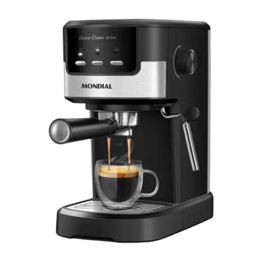 Cafeteira Expresso Dolce Crema 20 Bar Mondial - 1200W