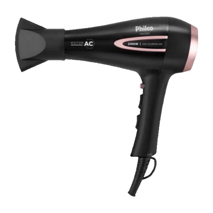 Secador de Cabelo Philco Íons Tourmaline - 2100W - 110V