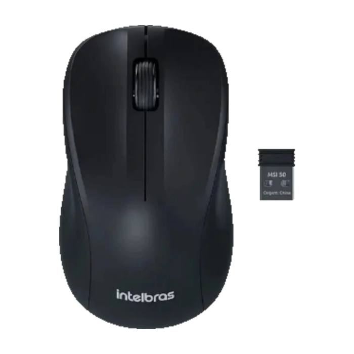 Mouse sem Fio Intelbras - Pilha